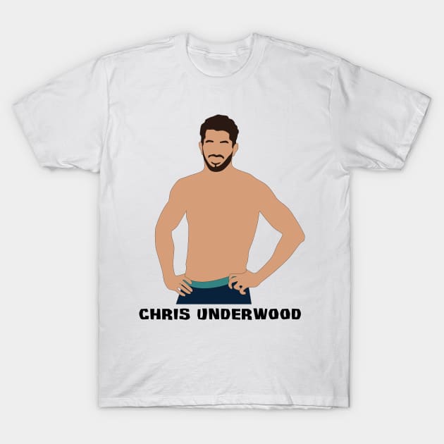 Chris Underwood T-Shirt by katietedesco